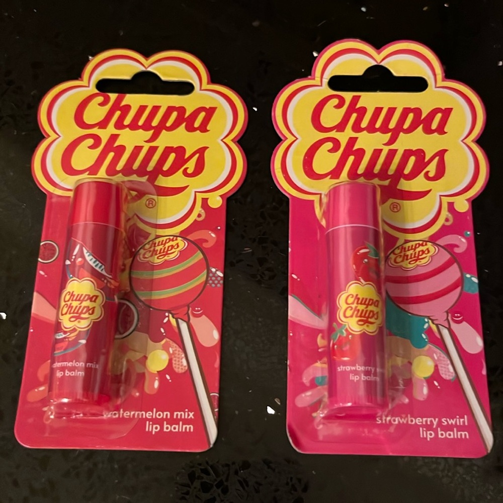 Chupa Chups lip balm NEW x 2‎